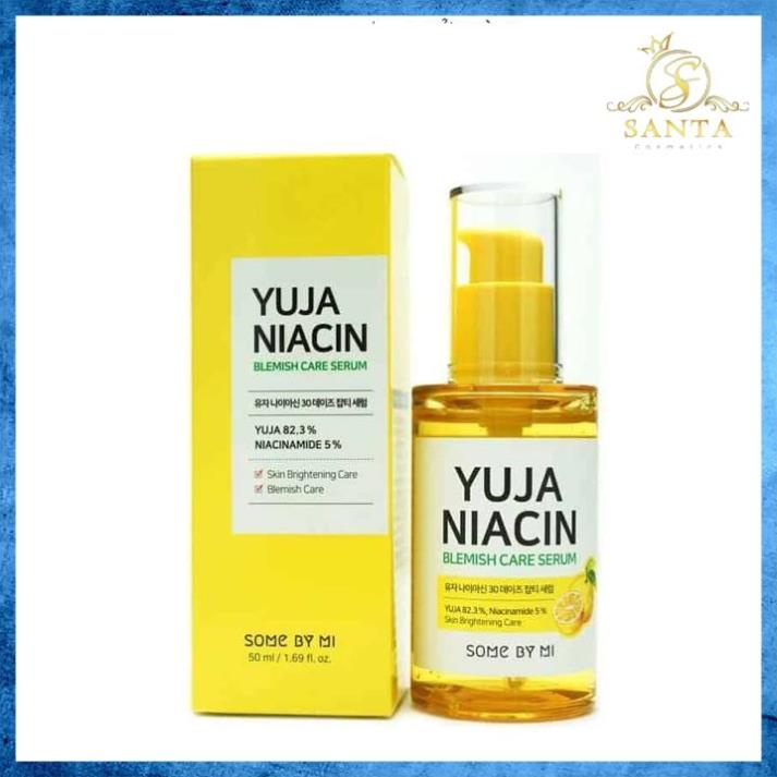 Serum Yuja Niacin Blemish Care 50ml của Some By Mi hỗ trợ sáng da mờ vết thâm