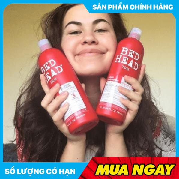 Combo dầu gội xã Tigi đỏ