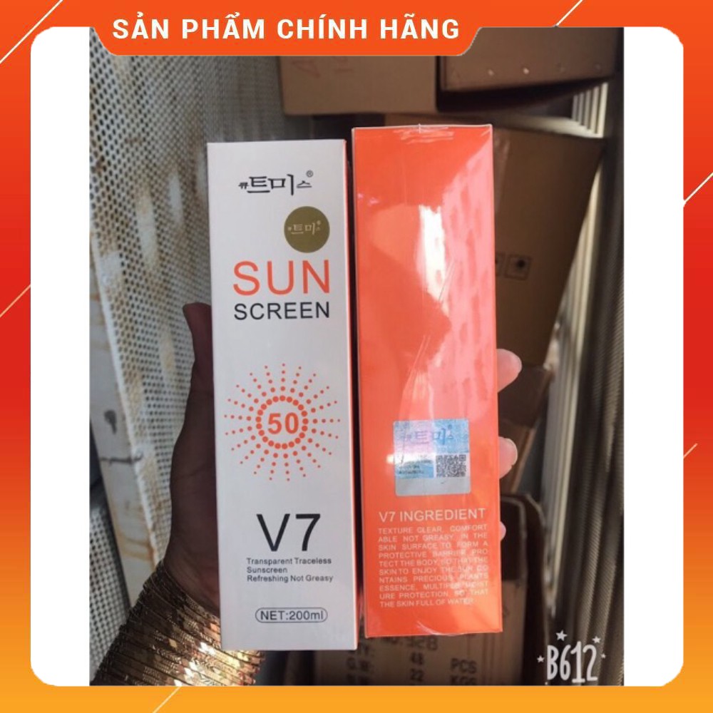 Xịt Chống Nắng V7 Sun Chính Hãng