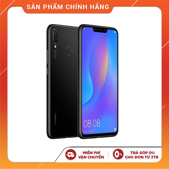 [Mã ELMT6 giảm 4% đơn 6Tr] [Trả góp 0%] Điện Thoại Huawei Nova 3i 4GB RAM 128GB - Hãng phân phối chính thức