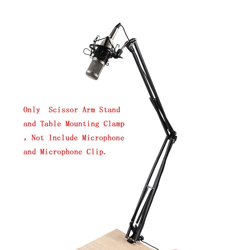 NB39 Microphone Scissor Arm Stand 100Cm Mount for Blue Yeti Pro USB