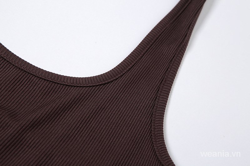 Bộ áo liền quần thể thao hở lưng màu trơn thời trang cho nữ | BigBuy360 - bigbuy360.vn