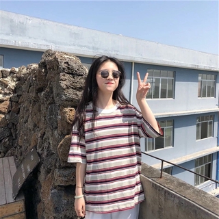 Áo phông kẻ ngang ulzzang