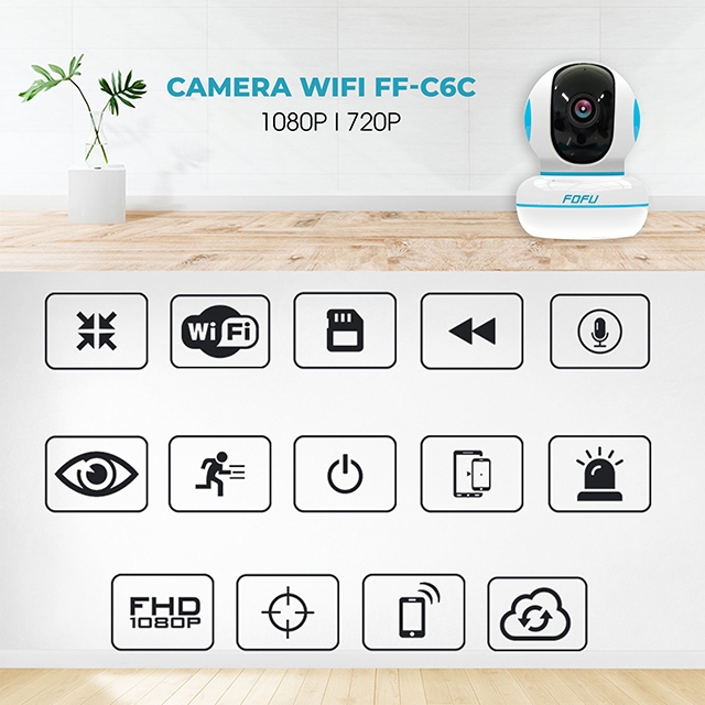 Camera an ninh trong nhà C6C, theo dõi chuyển động, âm thanh 2 chiều, hỗ trợ thẻ nhớ tới 128GB, bảo hành 2 năm | BigBuy360 - bigbuy360.vn