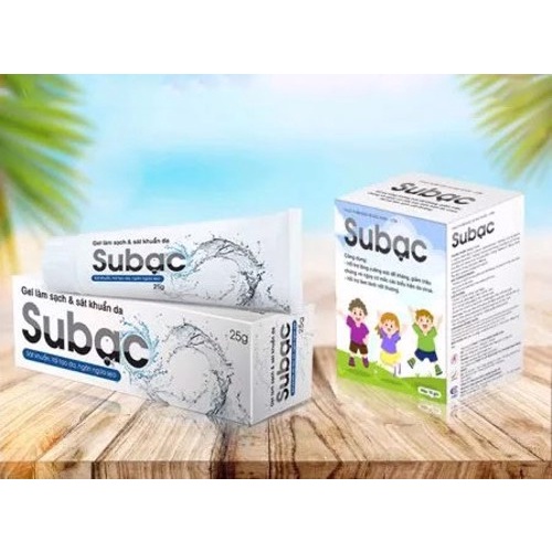 KEM BÔI SU BẠC 25G - GIAO HOẢ TỐC - SUBAC CHỨA NANO BẠC HỖ TRỢ GIẢM NGỨA DO ZONA, THỦY ĐẬU, TRÁI RẠ, TAY CHÂN MIỆNG