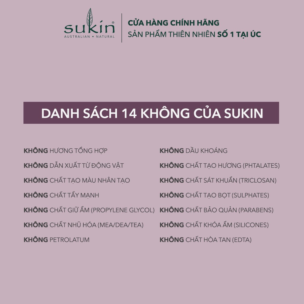 Toner Cấp Ẩm Kiêm Xịt Khoáng Ngừa Lão Hóa  Sukin Purely Ageless Firming Mist Toner 125ml