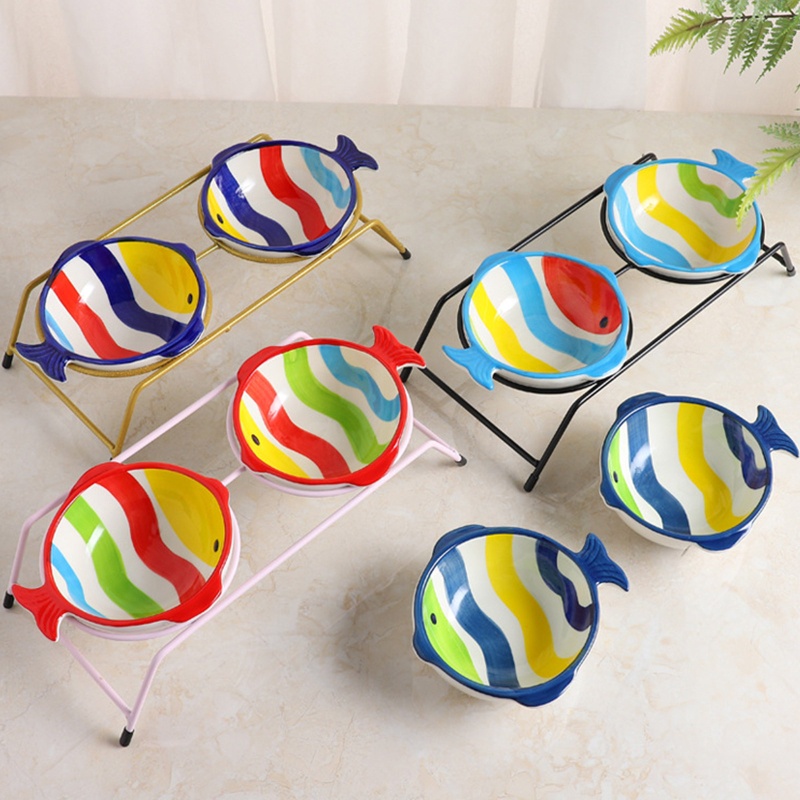 Lucky Giá Đỡ Thức Ăn Cho Thú Cưng Bằng Kim Loại Tiện Dụng