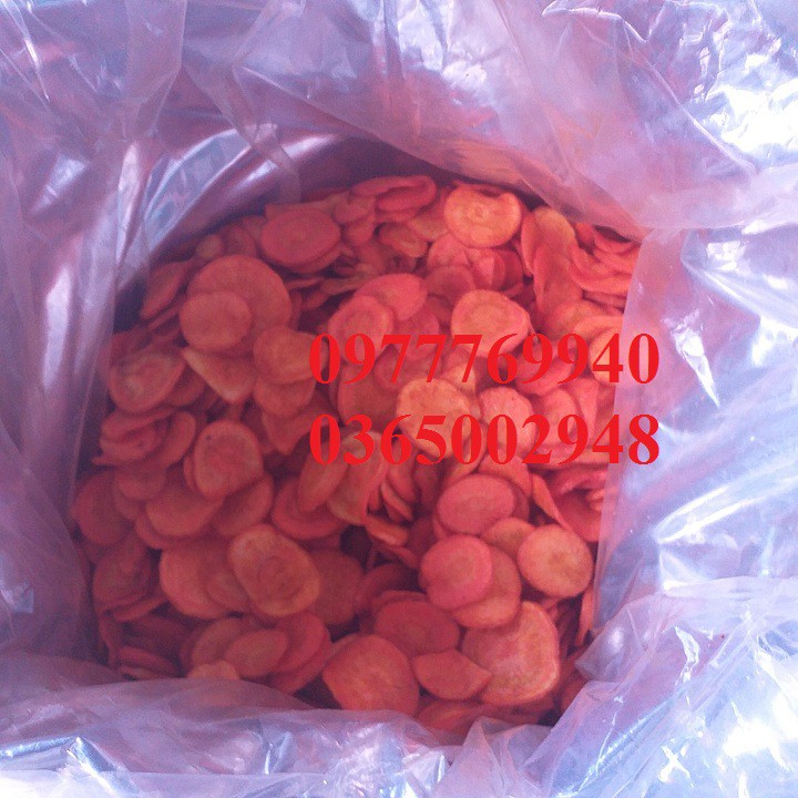 350g Cà rốt sấy giòn xuất khẩu Thực phẩm cho người giảm cân được ưa chuộng nhất hiện nay tại CHÂU ÂU