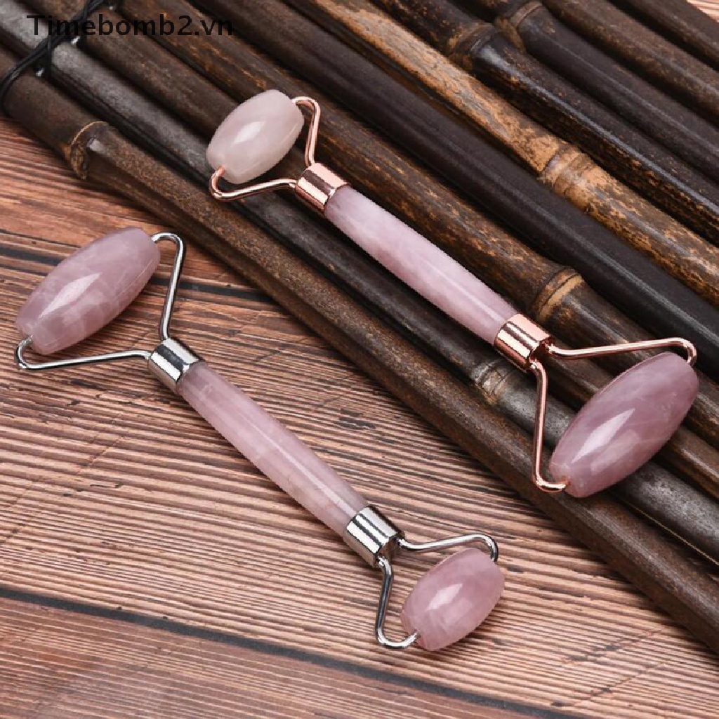 (Hàng Mới Về) Cây Lăn Mát Xa Mặt Và Cổ Bằng Ngọc Bích
