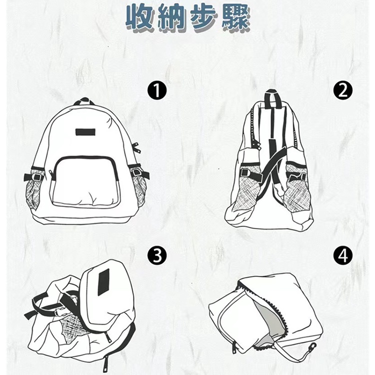 Ba Lô Đi Học / Du Lịch Cỡ Lớn Thêu Họa Tiết Mèo Dễ Thương