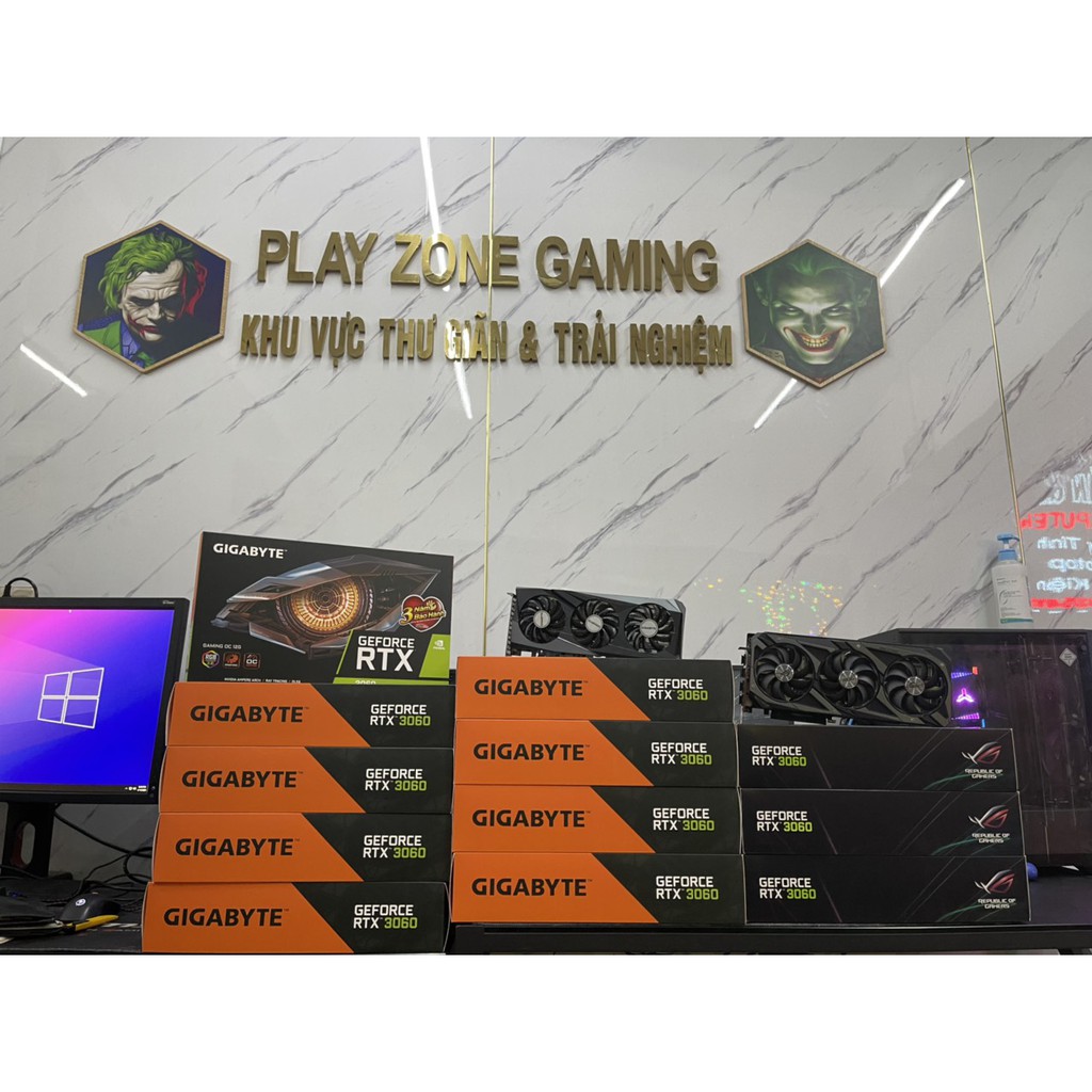 Card màn hình Gigabyte RTX 3060 GAMING OC 12G (12GB GDDR6, 192-bit, HDMI +DP, 1x8-pin) | BigBuy360 - bigbuy360.vn