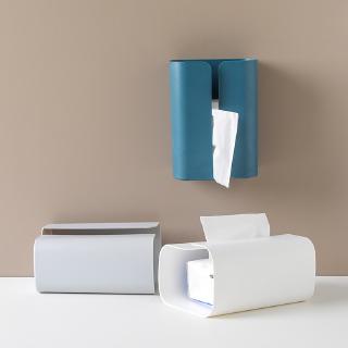 Hộp Đựng Khăn Giấy Dán Tường Bằng Nhựa Tiện Dụng Cho Nhà Tắm