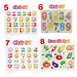 Bộ 5 Bảng Núm Gỗ Loại 22x30 Cm Hàng Chuẩn Đẹp