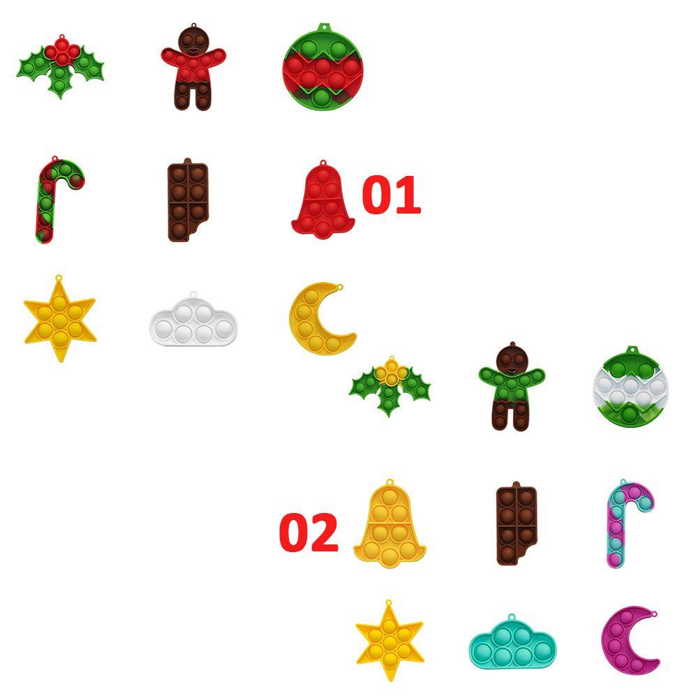 BEBETTERM Set 9 Đồ Chơi Fidget Spinner HìNh Quả Bong BóNg GiúP GiảM Stress