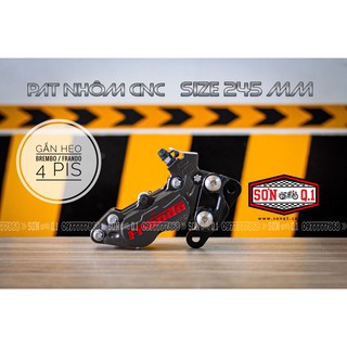 Pat CNC Ex155 Heo 4Pis Đĩa 245mm (Nhuộm Đen)