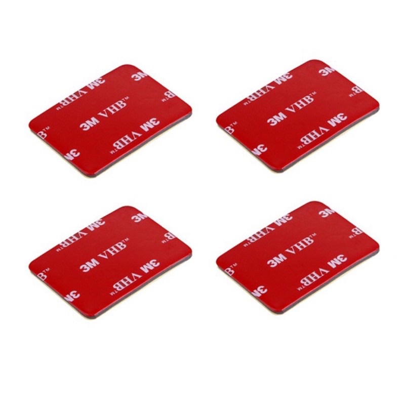 Keo dán hai mặt 3M khổ 3x4cm siêu chắc, dán CAM hành trình, go Pro, vật dụng Decor...