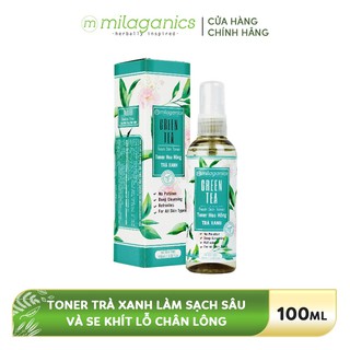 Toner Trà xanh MILAGANICS 100ml