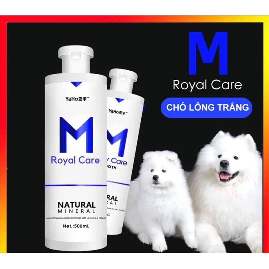 Sữa Tắm Cao Cấp Khử Mùi Thơm Lâu M Royal-Care Cho Chó Mèo - Gia Huy Pet Shop