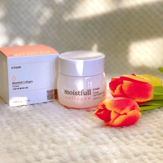 Kem dưỡng ẩm chống lão hóa Etude House Moistfull Collagen Cream