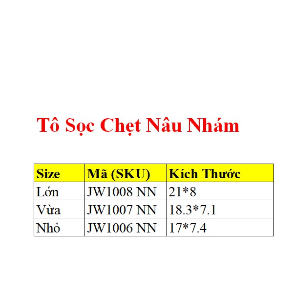 Tô sọc chẹt màu nâu nhựa Melamine dùng để đựng các món bánh canh, hủ tiếu JW1006, 07,08