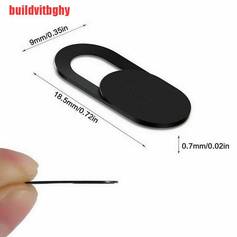 {buildvitbghy}5PCS WebCam Plastic Shutter Privacy Slider Camera Cover Sticker for Laptop Phone IHL