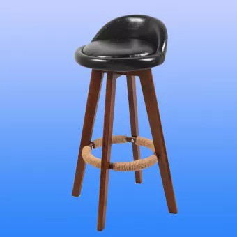 Ghế Quầy Bar 06 - Ghế Cafe Chân Hợp Kim Mạ màu gỗ óc chó sang trọng , Hàng nhập khẩu cao cấp | BigBuy360 - bigbuy360.vn