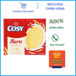 Bánh quy Cosy Marie hộp 320g 10 gói