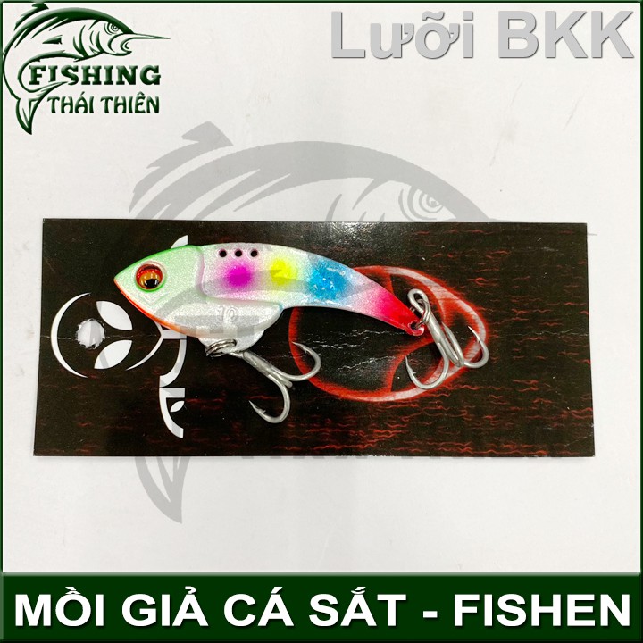 Mồi giả cá sắt mồi chìm Fishen, Mồi giả câu cá lóc,cá chẽm siêu nhạy