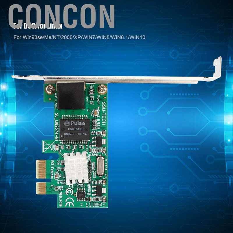 Card Mạng Lan 1000mbps Cho Intel 82574l Pci-E Gigabit