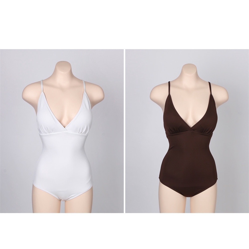 Đồ Bơi Một Mảnh Màu Trơn Phong Cách Hàn Quốc Quyến Rũ Thời Trang 2022