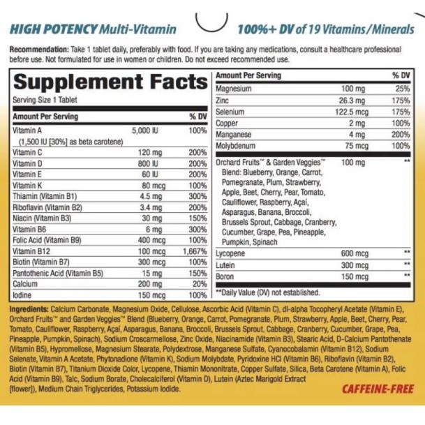 Vitamin tổng hợp nam giới trên 50 tuổi Nature's Way Alive Men 50+, 50 viên | BigBuy360 - bigbuy360.vn