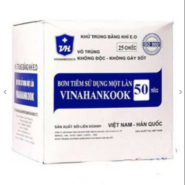 Bơm ăn 50ml Vinahankook COMBO 10 CÁI