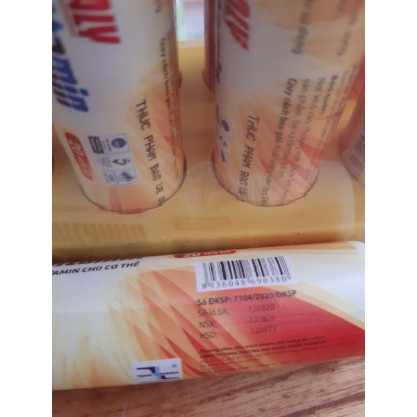 [Mã PET50K giảm Giảm 10% - Tối đa 50K đơn từ 250K] ✅ VIÊN SỦI MULVITAMIN TRALY HỘP 20 VIÊN