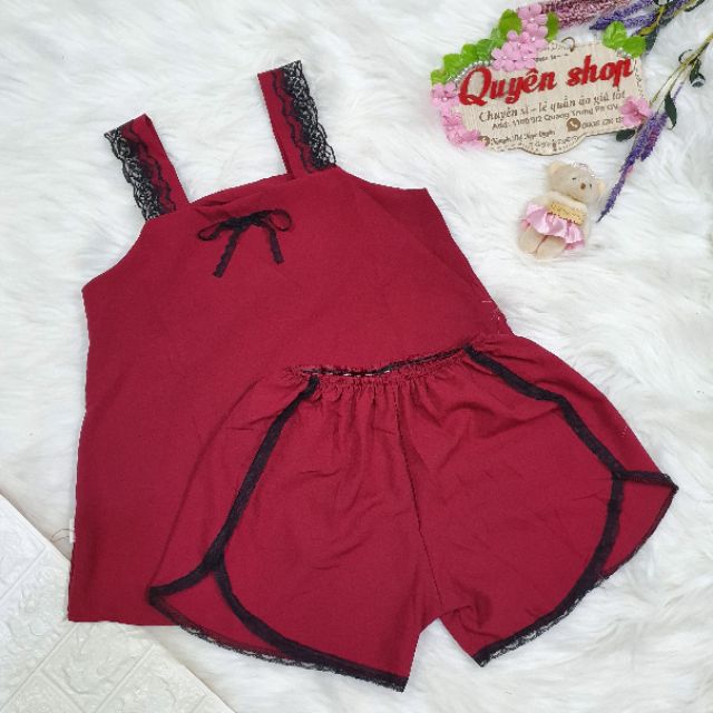 Đồ bộ đùi tay bèo bông , phom 55kg