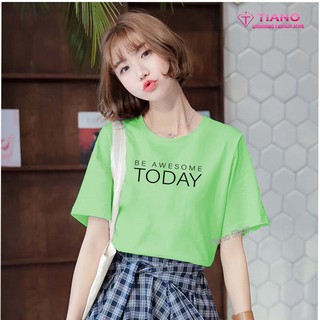 Áo thun nữ tay lỡ xẻ tà xt-011 - dễ phối trang phục - nlf unisex fashion