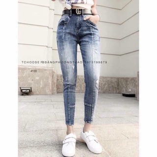 quần jean Cạp Cao gucci