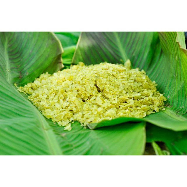 Cốm dẹp xanh làm chả,chiên tôm,làm bánh, nấu xôi,kem...