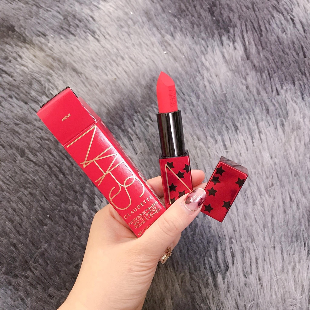 Son NARS CLAUDETTE AUDACIOUS SHEER MATTE LIPSTICK - Limited - Phiên bản giới hạn