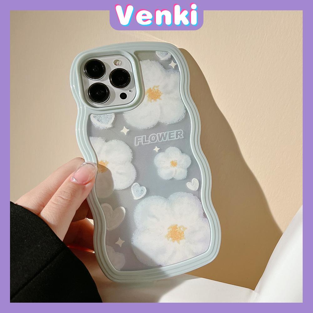 Ốp điện thoại silicon kiểu gợn sóng mẫu hoa màu kẹo có túi khí thích hợp cho iPhone 11 Pro Max 13 Pro Max 12 Pro Max