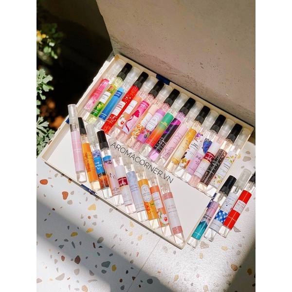 Xịt thơm body mini Bath&BodyWorks - 10ml lọ thuỷ tinh