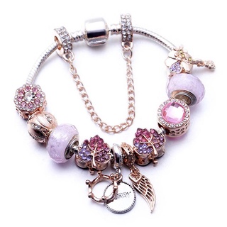 Vòng charm màu tím xinh