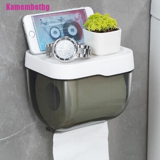 Giá Đỡ Cuộn Giấy Vệ Sinh Kèm Kệ Đựng Tiện Dụng Cho Phòng Tắm