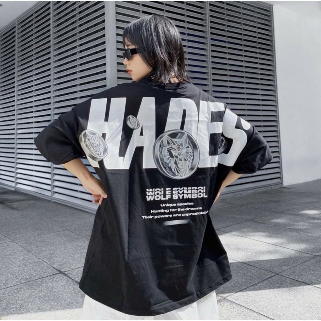 Áo thun HADES WOLF SYMBOL tee unisex nam nữ