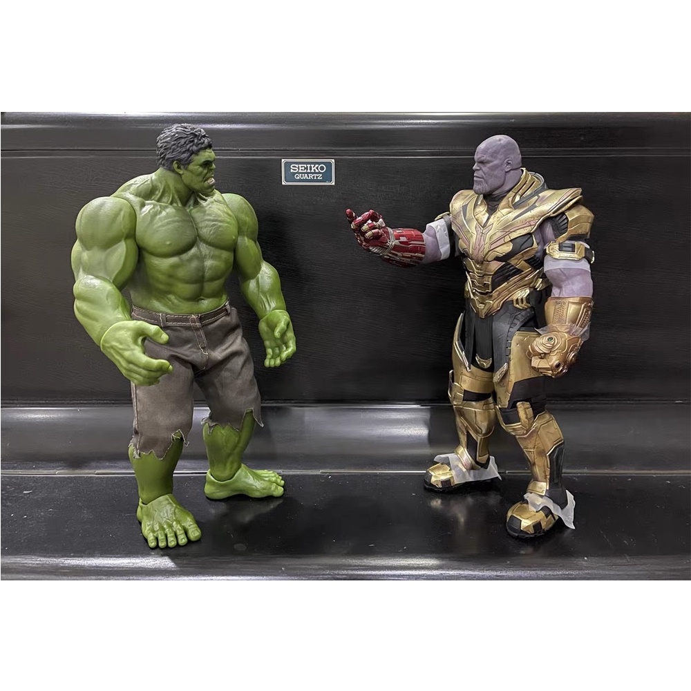 Mô hình Hulk khổng lồ xanh tỷ lệ 1/6 cao 42cm cử động khớp