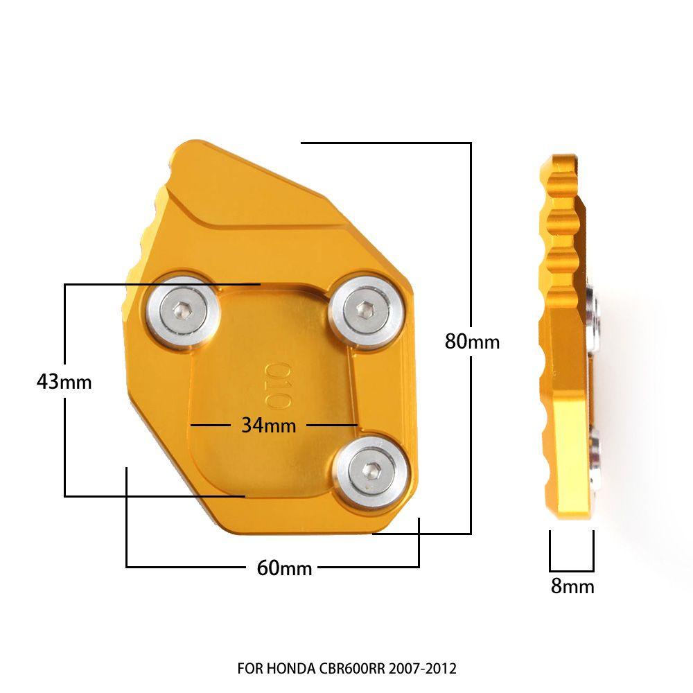 ESPO Đệm Chân Chống Mở Rộng Cho Xe Mô Tô Honda CBR600RR 07-16