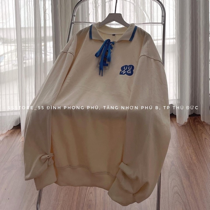 Áo Polo Đan Dây Cực Dễ Thương Thêu Logo