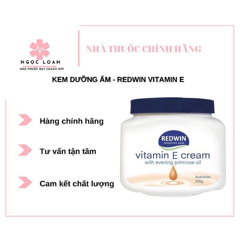 Kem Dưỡng Ẩm - Redwin Vitamin E