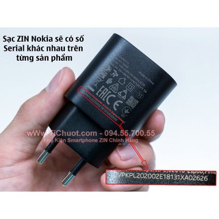 [ZIN THEO MÁY] Củ Sạc Nhanh Nokia AD-18WE 18W Quick Charge 3.0