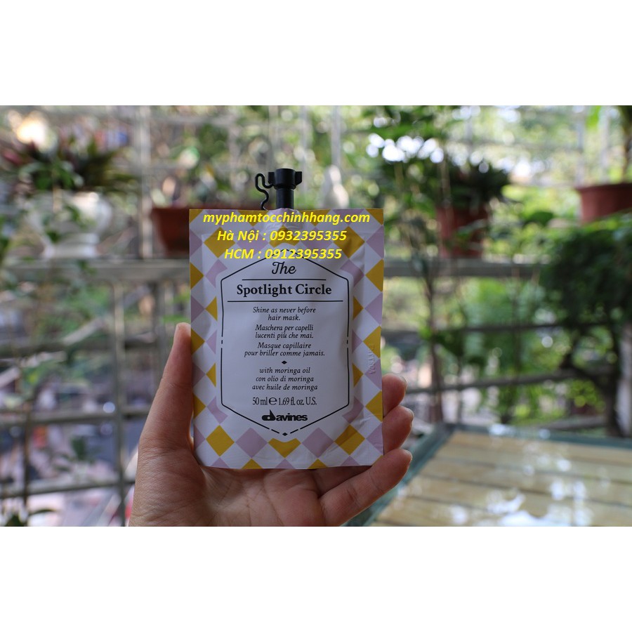 MẶT NẠ DAVINES TẠO BÓNG HOÀN HẢO THE SPOTLIGHT CIRCLE 50ML | BigBuy360 - bigbuy360.vn