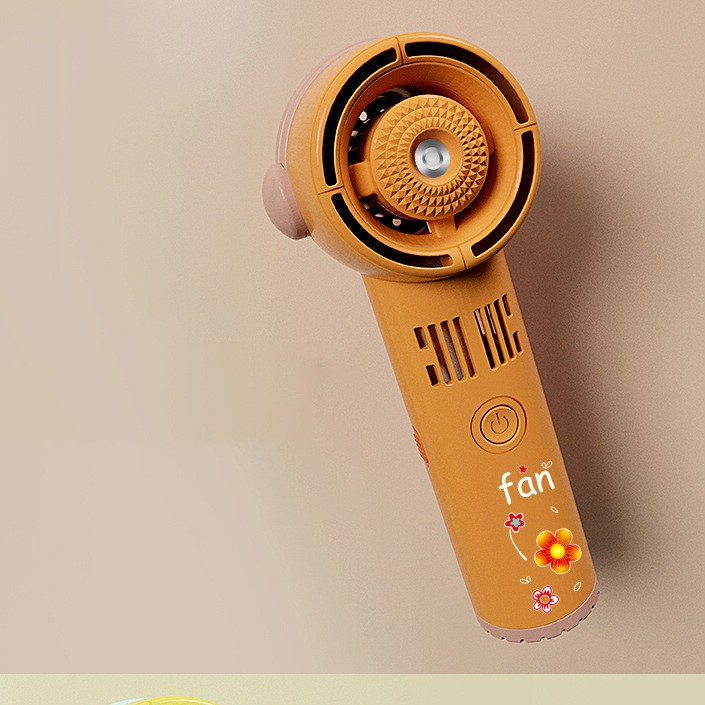 Quạt Phung Sương Cầm Tay Cánh Âm - Quạt Mini Tích Điện Phun Sương Hơi Nước Tạo Ẩm 500mAh - HUSO | BigBuy360 - bigbuy360.vn